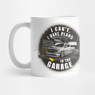 I can't. I have plans in the garage. fun car DIY Excuse five Mug